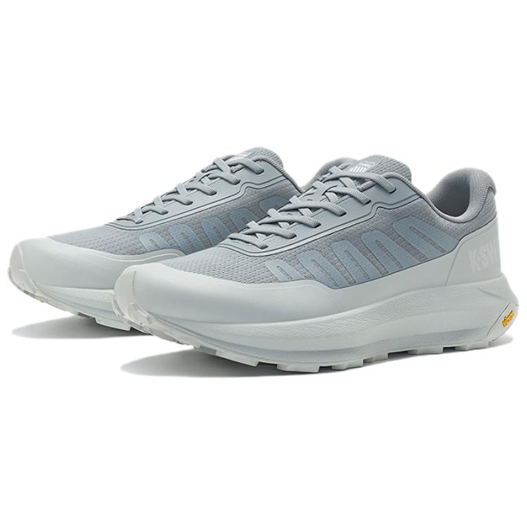 KSWISS Slip Resistant Abrasion Resistant Slip Resistant Abrasion Resistant Low top Running Shoes Men’s Gray