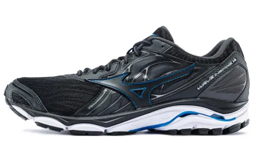 Mizuno Inspire 14 Running Shoes Unisex Low Top Black/Cobalt Blue