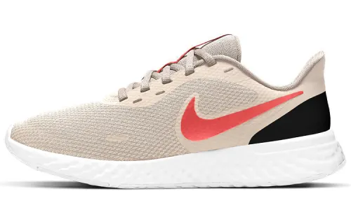 Nike REVOLUTION 5 Running Shoes Women's Low Top Apricot/Black