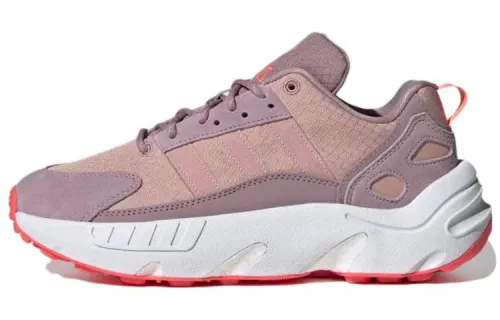 Adidas Originals ZX 22 Boost Running Shoes Women's Low Top Purple