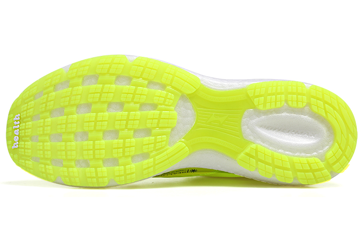 HEALTH 5019S Running Shoes Unisex Low Top Neon Yellow