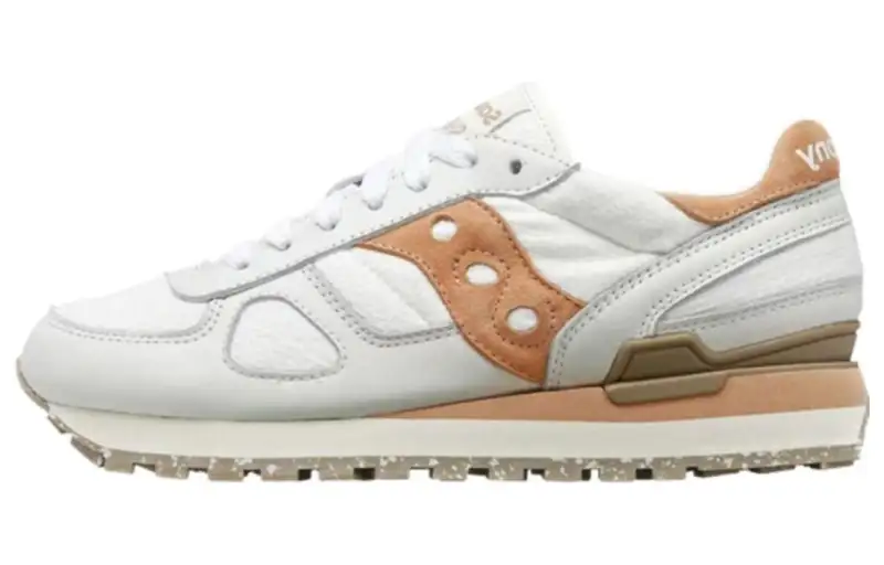 Saucony Shadow Original White Tan Women's