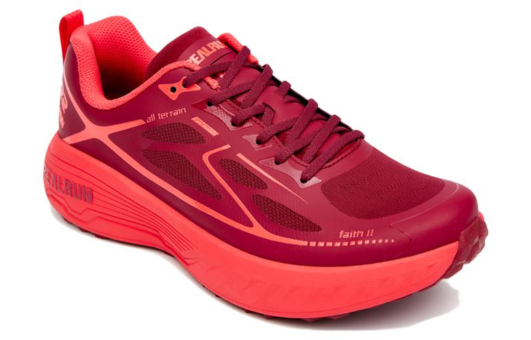 R2 REALRUN Faith 2 Belief 2 Low top Running Shoes Unisex Red Trail Running