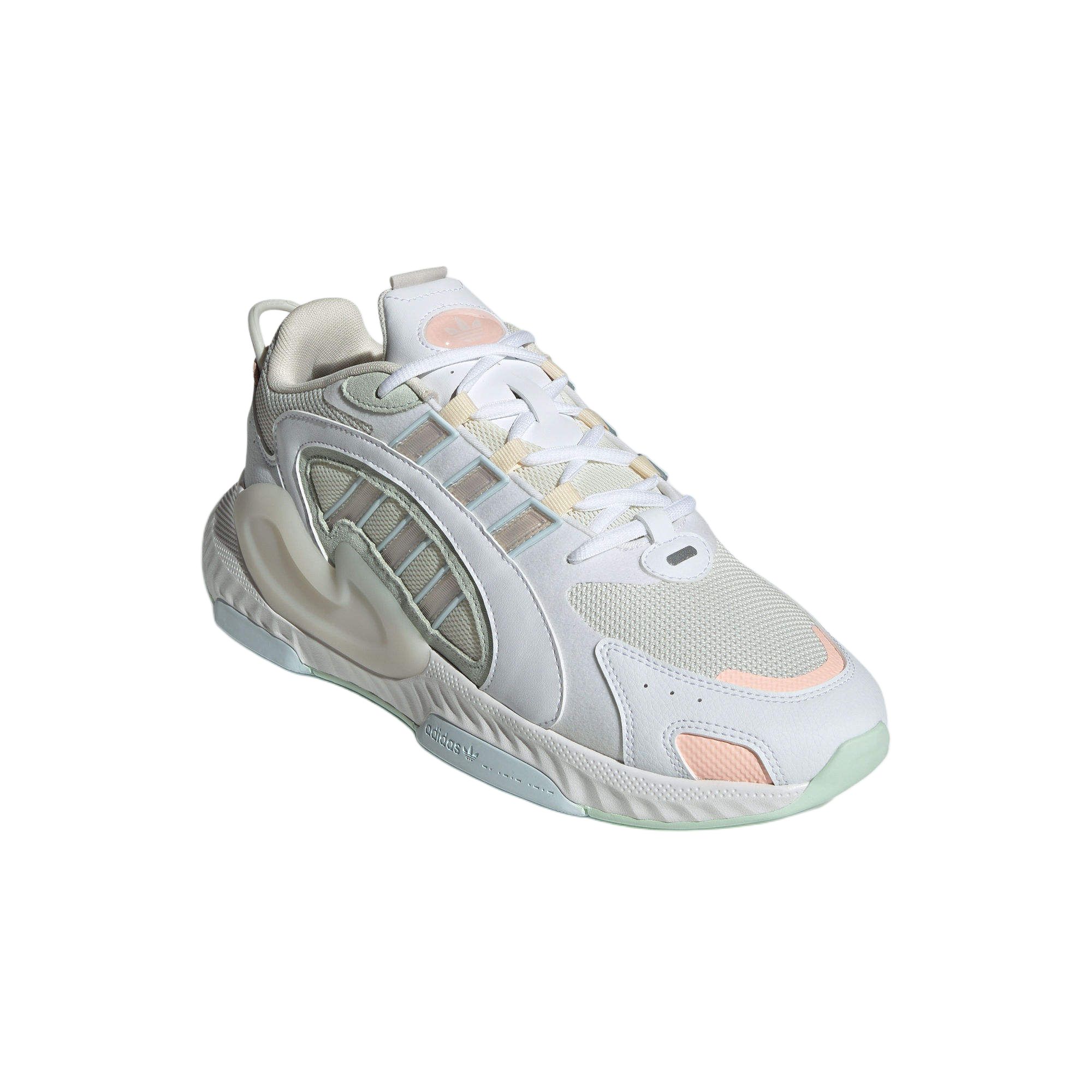Adidas Originals Non slip Lightweight Mid top Casual Running Shoes Unisex Light Beige