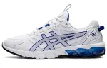 Asics Gel Quantum 90 3 Comfortable Low top Running Shoes Men's White Blue