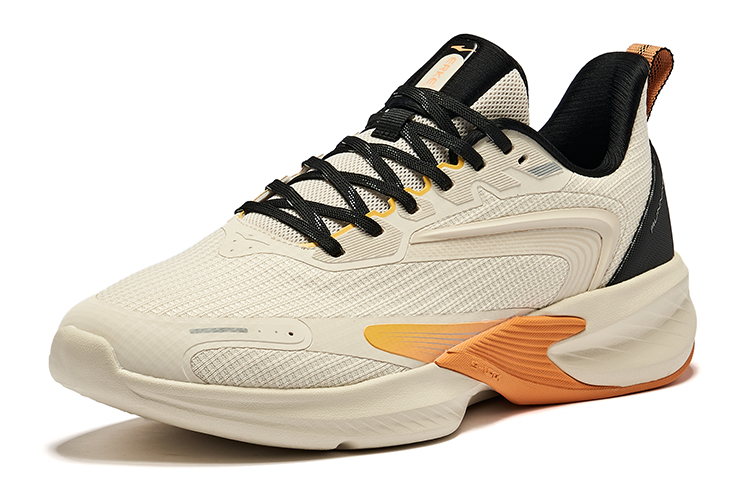 Erke Cushioning Breathable Cushioning Breathable Low top Running Shoes Men’s Warm Linen In Black