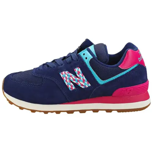 New Balance 574 Series Low Top 'Dark Blue Purple' Women's