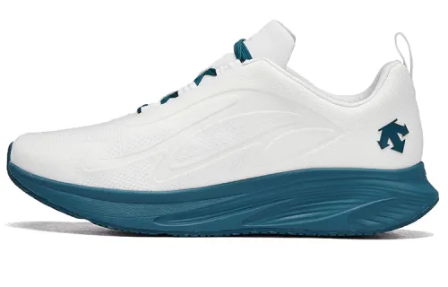 DESCENTE Enerzite Slip Resistant Abrasion Resistant Low top Running Shoes Men's White