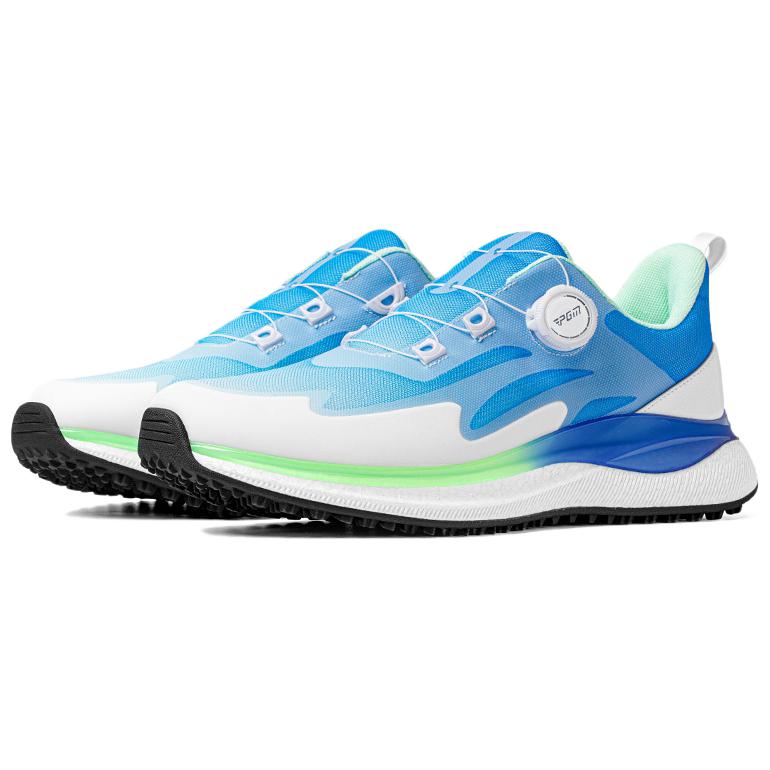 PGM Breathable Low top Golf Shoes Men’s White Blue