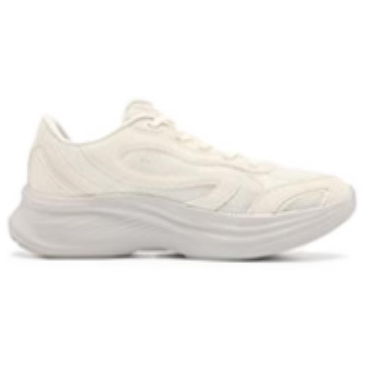QIAODAN Slip Resistant Abrasion Resistant Low top Casual Running Shoes Women’s White