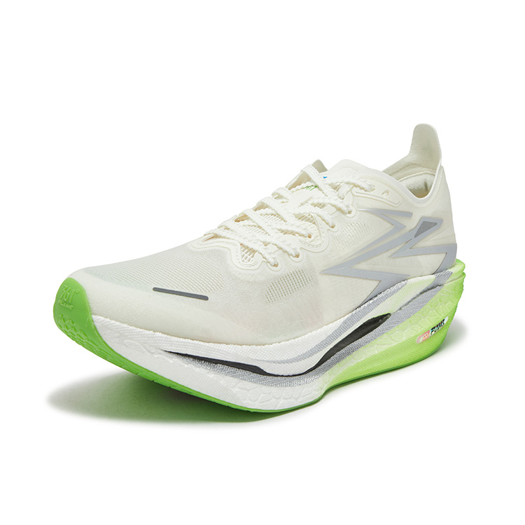 361° Flame 4 Low top Carbon Plate Marathon Racing Running Shoes Unisex Dewy Lime