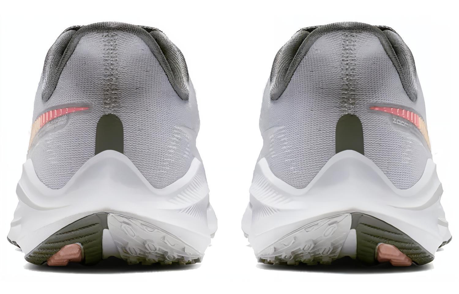 Женские кроссовки Nike Air Zoom Vomero 14 (серебристо-розовые) — Серебристыйрозовый — фото 4