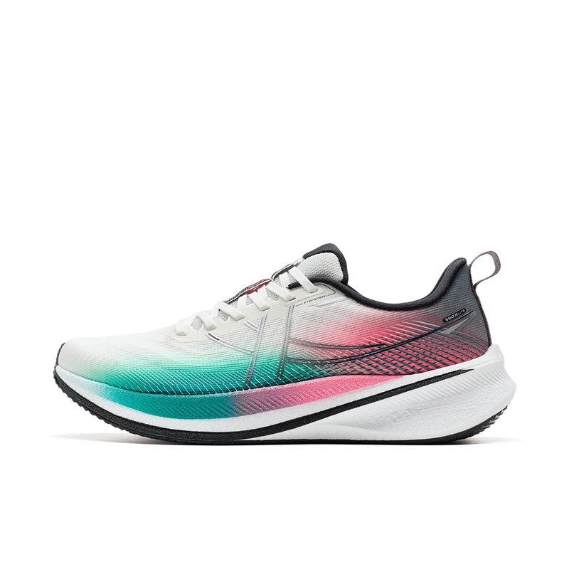 XTEP 360X 2.0 LITE Running Shoes Men’s Low Top Sail White/Digital Pink/Nighttime Green