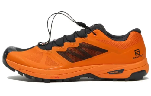 SALOMON Running Shoes Men's Low Top Black/Orange