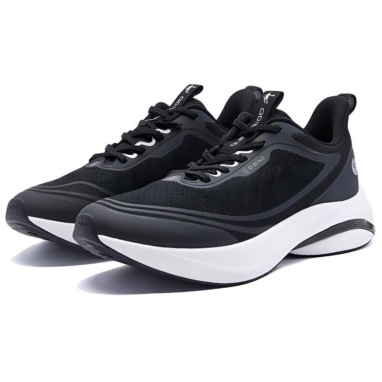 QIAODAN Infinity 6.0 Mesh Cushioning Abrasion Resistant Cushioning, Wear Resistant Low top Running Shoes Men’s