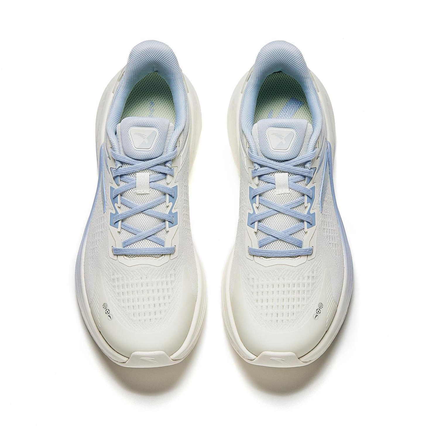 Anta Stinger 6 Low top A SHOCK FIBER Sprint Physical Fitness Test & Exam Running Shoes Women’s White Blue