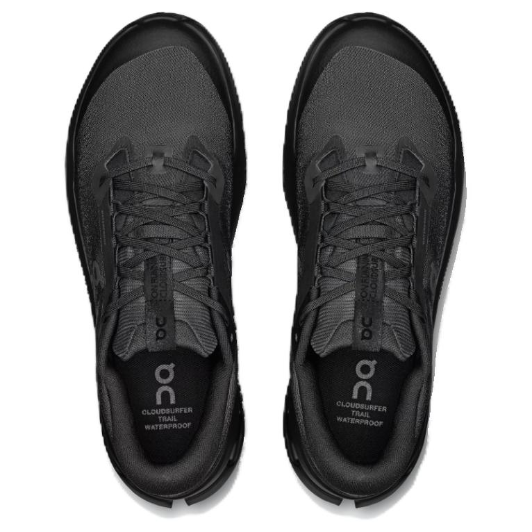 Cloudsurfer Trail 2 On Waterproof ‘Triple Black’