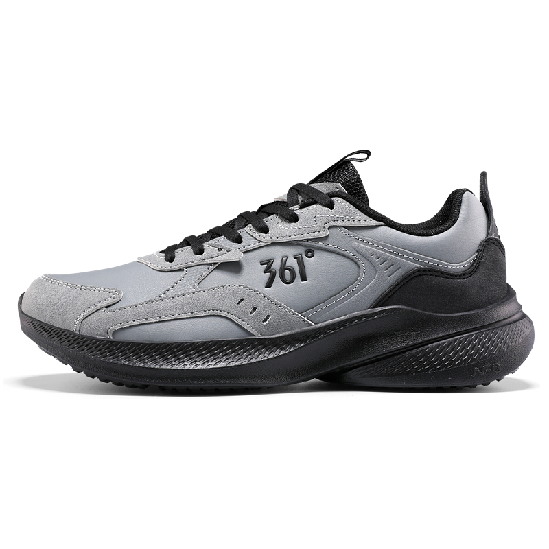 361° Wear resistant And Lightweight Low top Running Shoes Men’s Gray