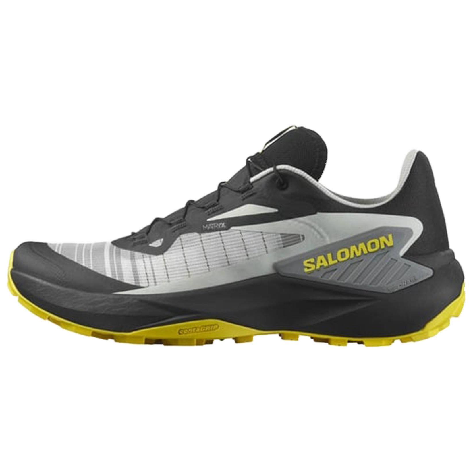 SALOMON GENESIS Trail Running Shoes Men’s Black Gray