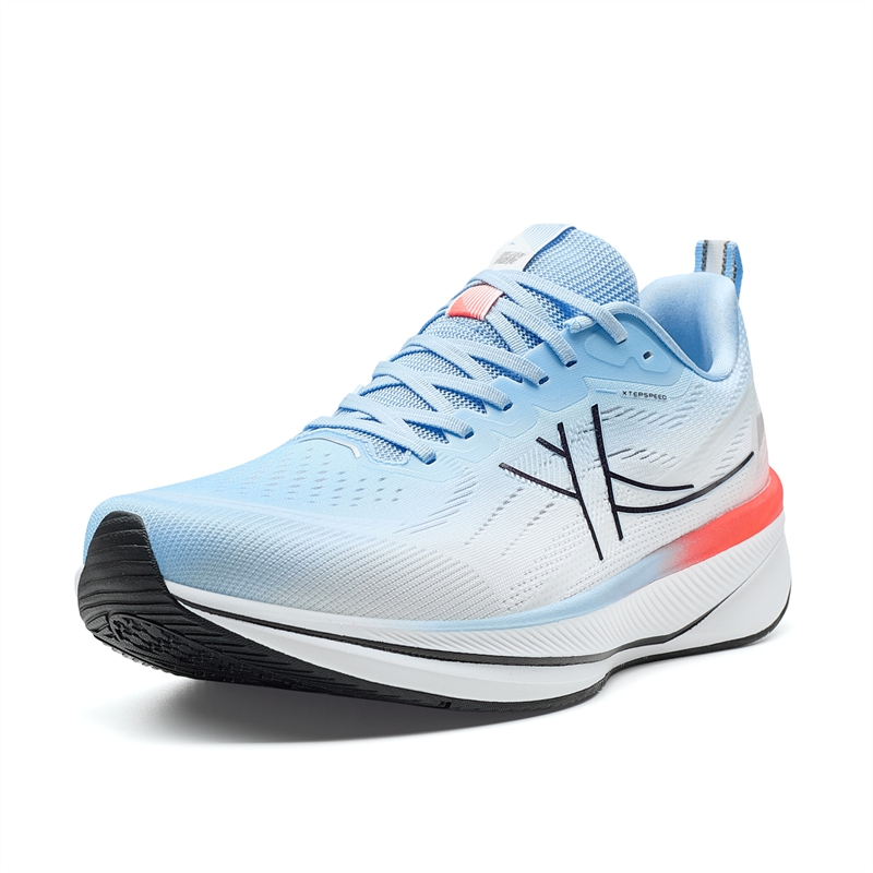 XTEP 6.0 Speed Cushioning Waterproof Low top Casual Running Shoes Men’s Blue White