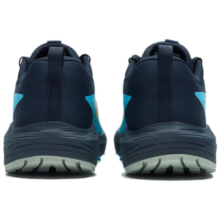 SALOMON Sense Ride 5 Comfortable Abrasion Resistant Breathable Low top Running Shoes Men’s Beige Black Blue