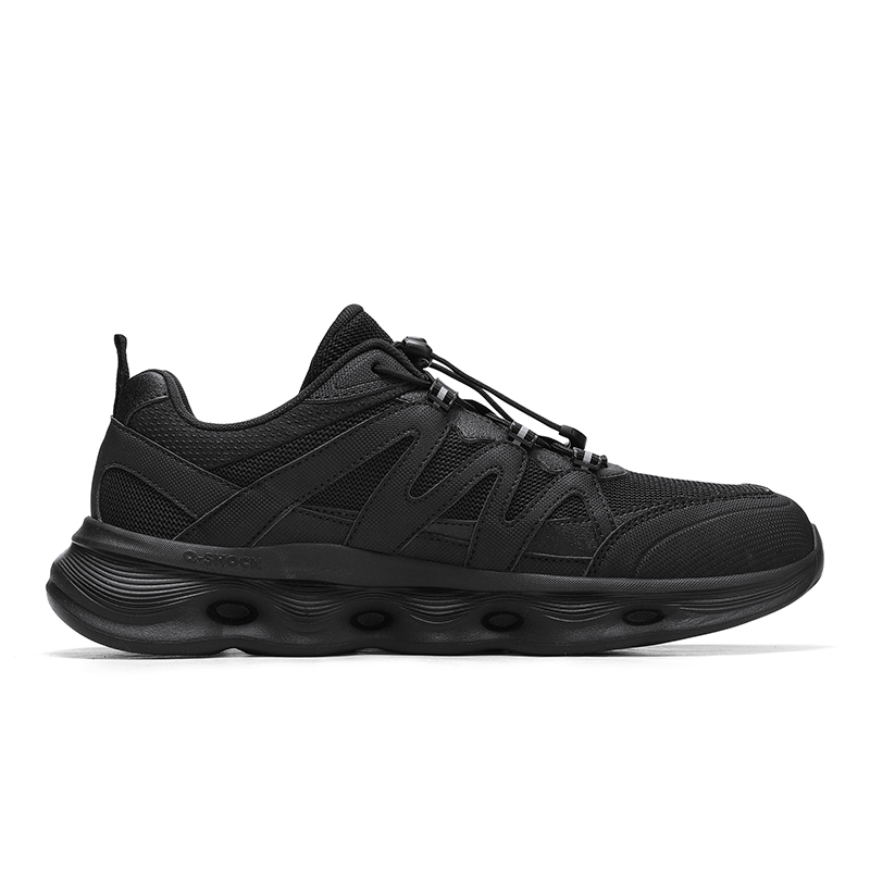 QIAODAN Textile, Artificial Leather Cushioning Slip Resistant Abrasion Resistant Low top Q SHOCK Technology Outsole