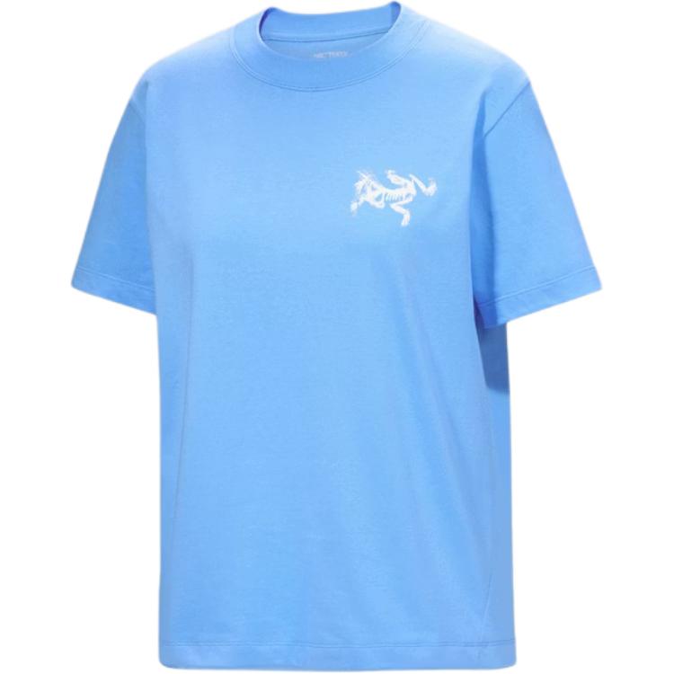 Женская футболка Arcteryx KRAGG COTTON BIRD (черная)