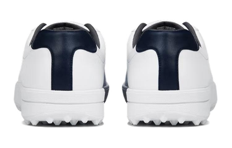 PGA Cushioning, Wear Resistant Low top Golf Shoes Unisex White