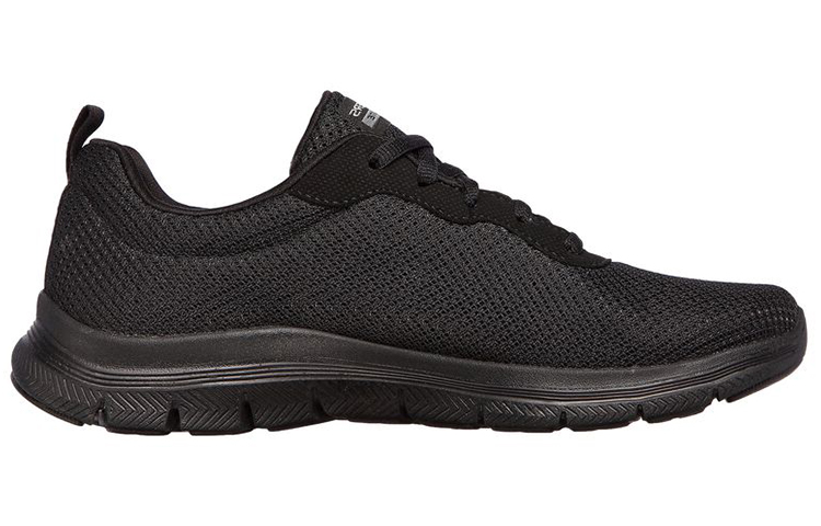 Женские кроссовки Skechers Flex Appeal 4.0 (черные) — фото 2