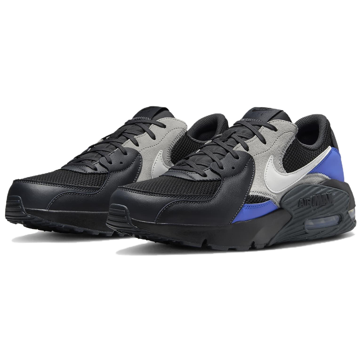Nike Air Max Excee Dark Smoke Grey Black Racer Blue Summit White