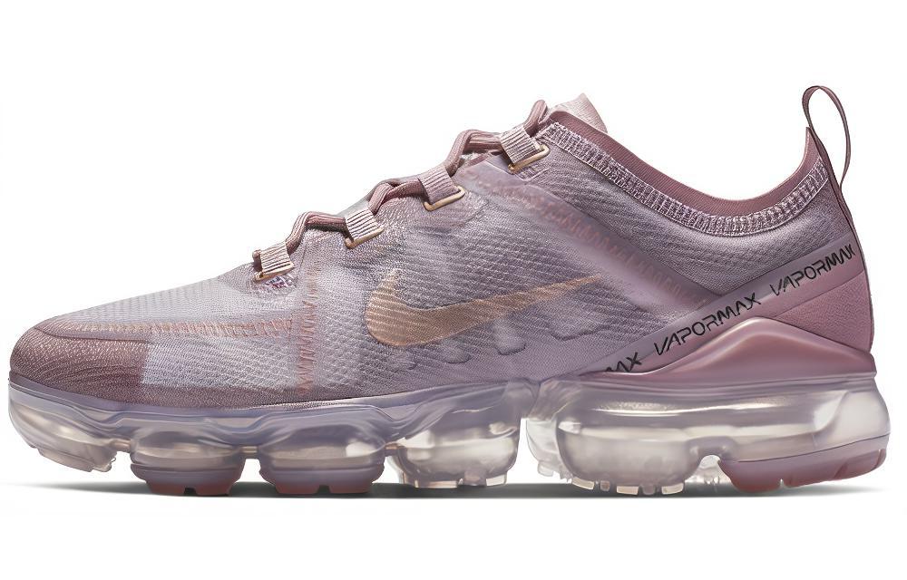 Nike VaporMax 2019 Sports Mesh Fabric Low-top Casual Running Shoes Women's Pink