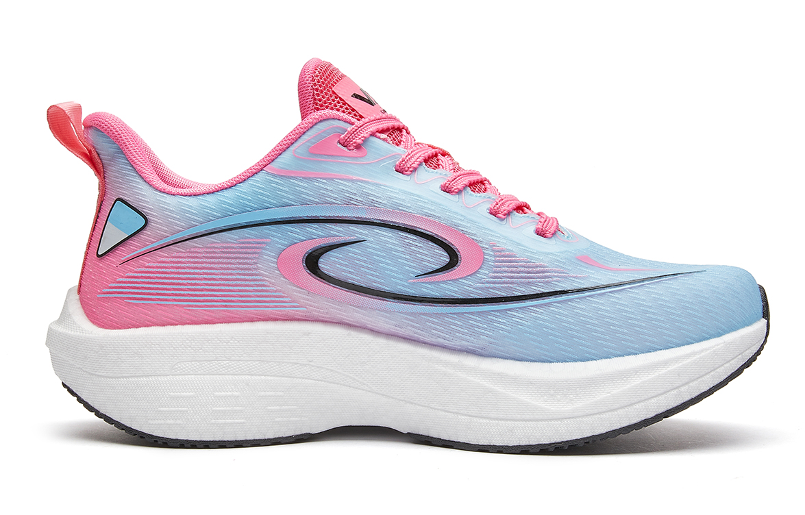 VOIT Running Shoes Unisex Low Top Blue/Rose Red