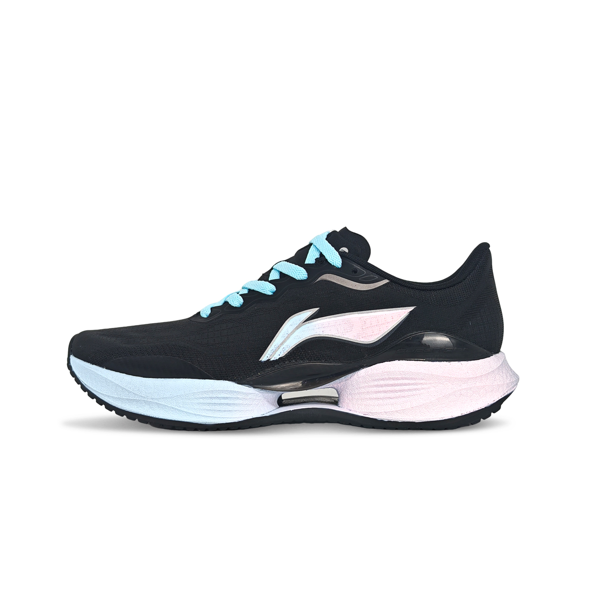 Li Ning Super Light 22 Cushioning Abrasion Resistant Breathable Low top Casual Running Shoes Unisex Black