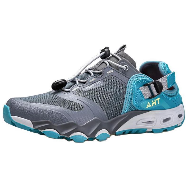 HUMTTO Comfortable Slip Resistant Slip Resistant Outdoor Shoes Men’s Gray Blue