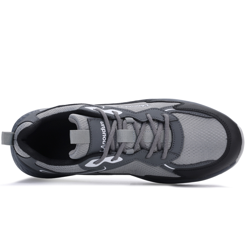 LANOUDUN Non slip Lightweight Low top Outdoor Shoes Unisex Slate Gray