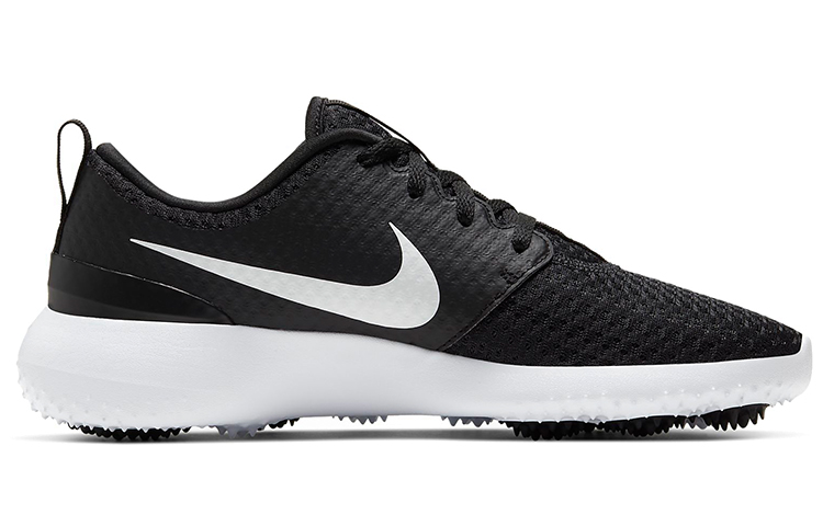 Женские кроссовки Nike Roshe G (черно-белые) — Чёрный / белый — фото 2