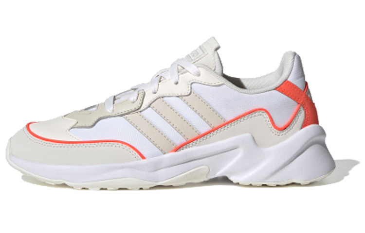 Женские кроссовки adidas neo 20-20 FX (бело-коричнево-красные)