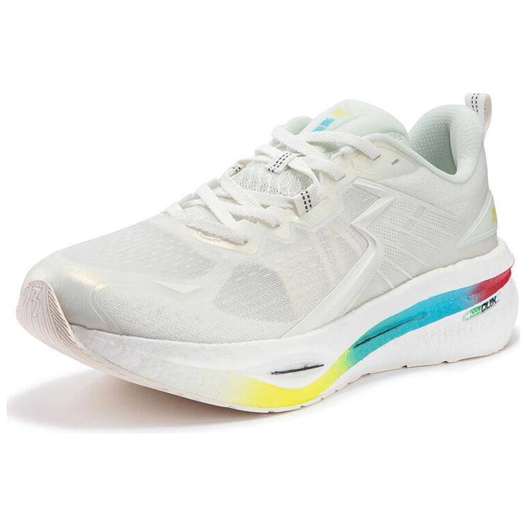 361° Swift Float Slip Resistant Abrasion Resistant Low top Casual Running Shoes Men’s Feather White Aquarius Blue