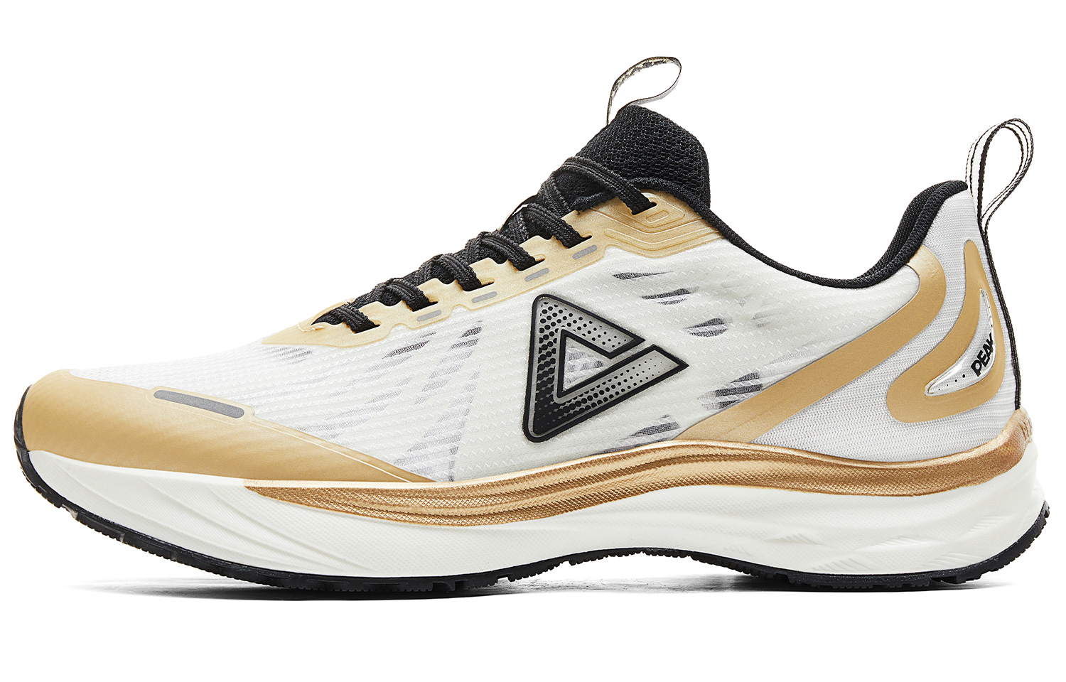 PEAK Low top Running Shoes Men’s White Gold Black