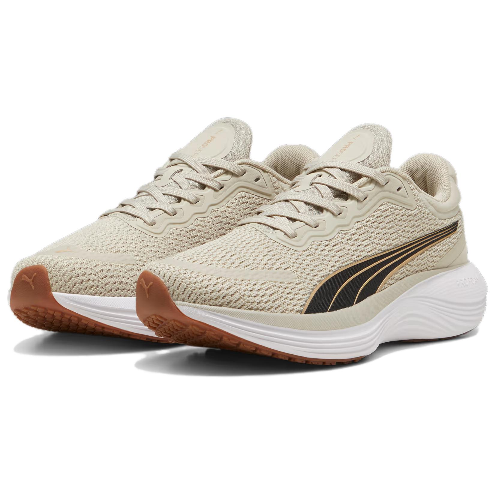 PUMA SCEND PRO Abrasion Resistant Low top Running Shoes Men’s Ecru