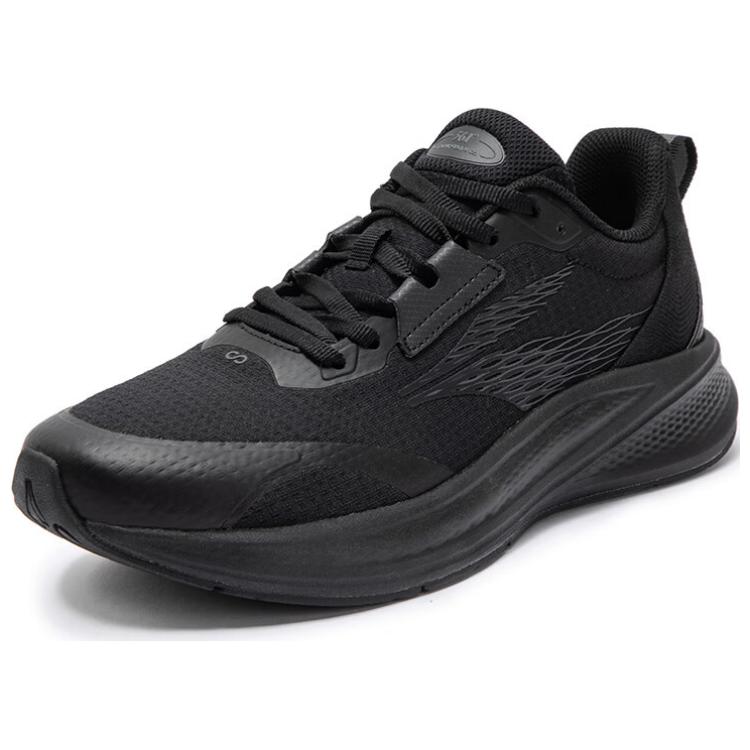 361° Slip Resistant Cushioning Low top Casual Running Shoes Men’s Black