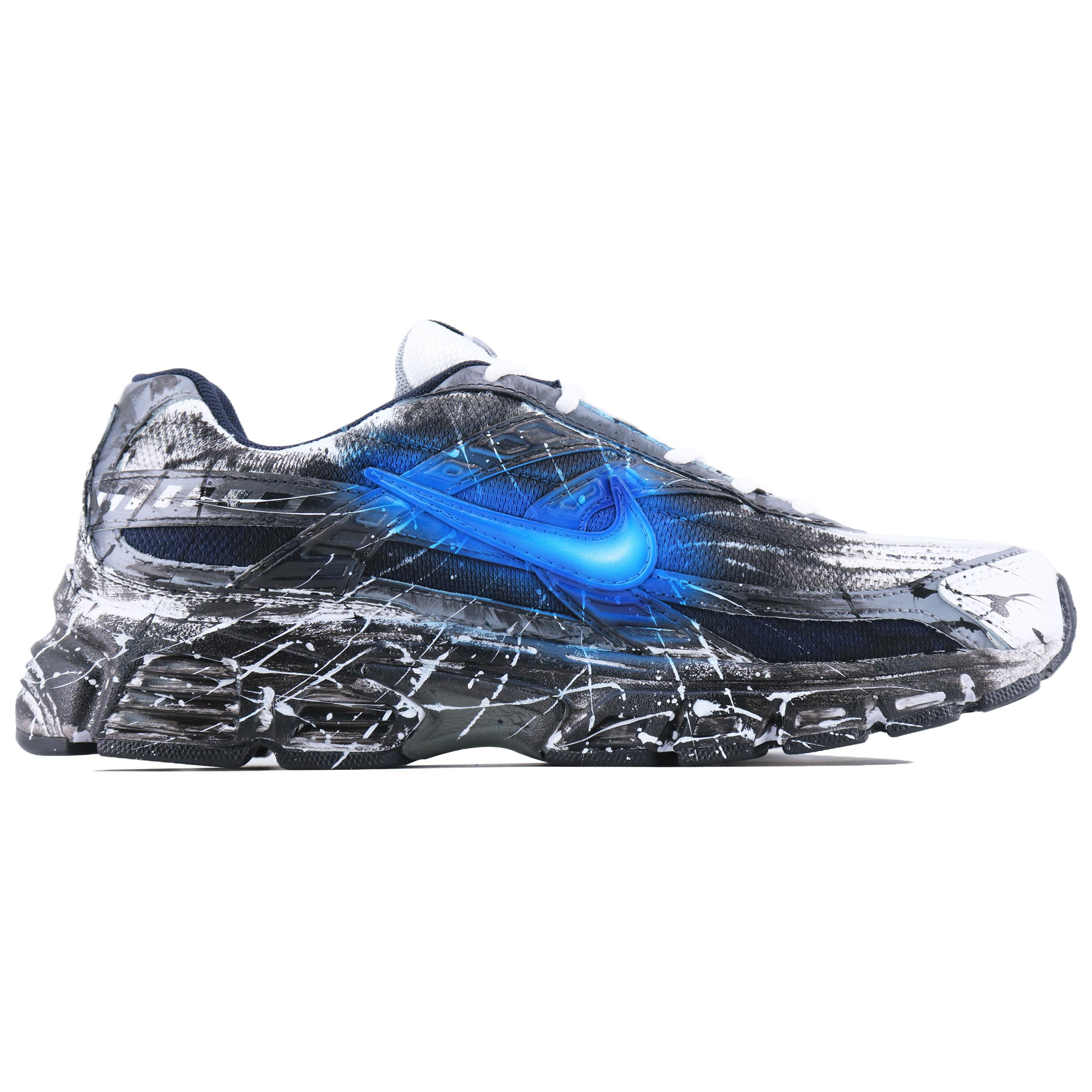 Nike Initiator Abrasion Resistant Abrasion Resistant Low top Running Shoes Men’s White Blue Black