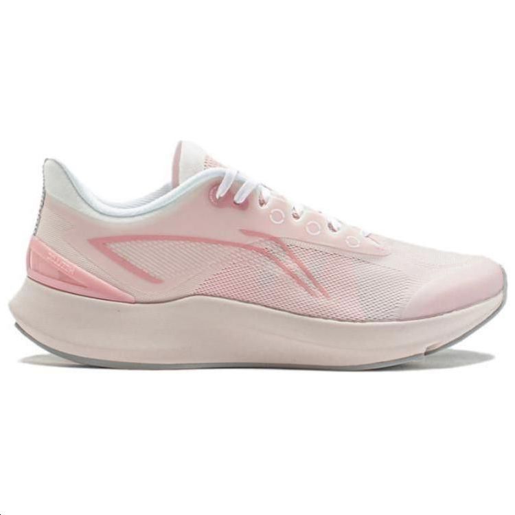Li Ning Comfortable Cushioning Slip Resistant Low top Running Shoes Women’s Light Rose Pink