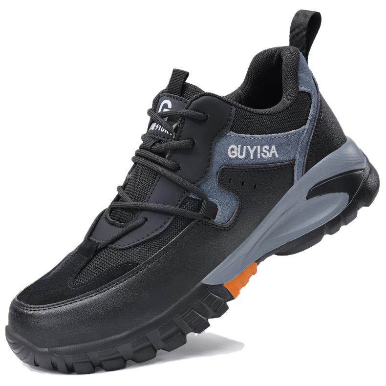 LANOUDUN Comfortable And Trendy Lightweight, Slip Resistant, And Abrasion Resistant Low top Outdoor Shoes Unisex Black