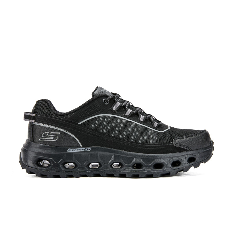 Skechers GLIDE STEP At Abrasion Resistant Low top Outdoor Shoes Men’s Black