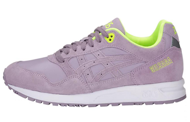 ASICS Gel Saga Running Shoes Women's Low Top Taro Purple