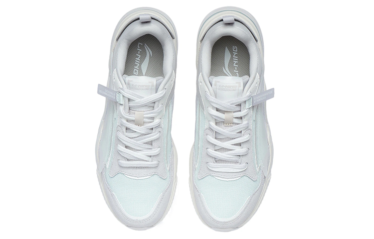 Li Ning Textile, Synthetic Leather Soft Cushioning Breathable Abrasion Resistant Slip Resistant Low top Running Shoes