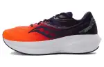 Saucony Triumph Victory 20 Fabric Cushioning Slip Resistant Abrasion Resistant Low top Running Shoes Men's Orange Red