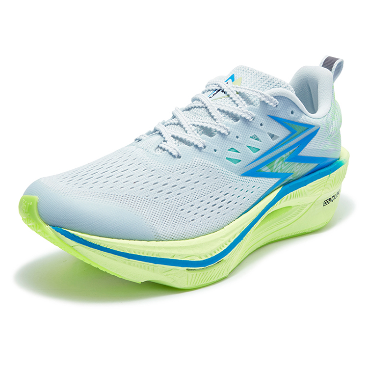 361° Flame 3 ET Low top Training Long Distance Running Sprint Running Shoes Unisex Blue Green Mismatched