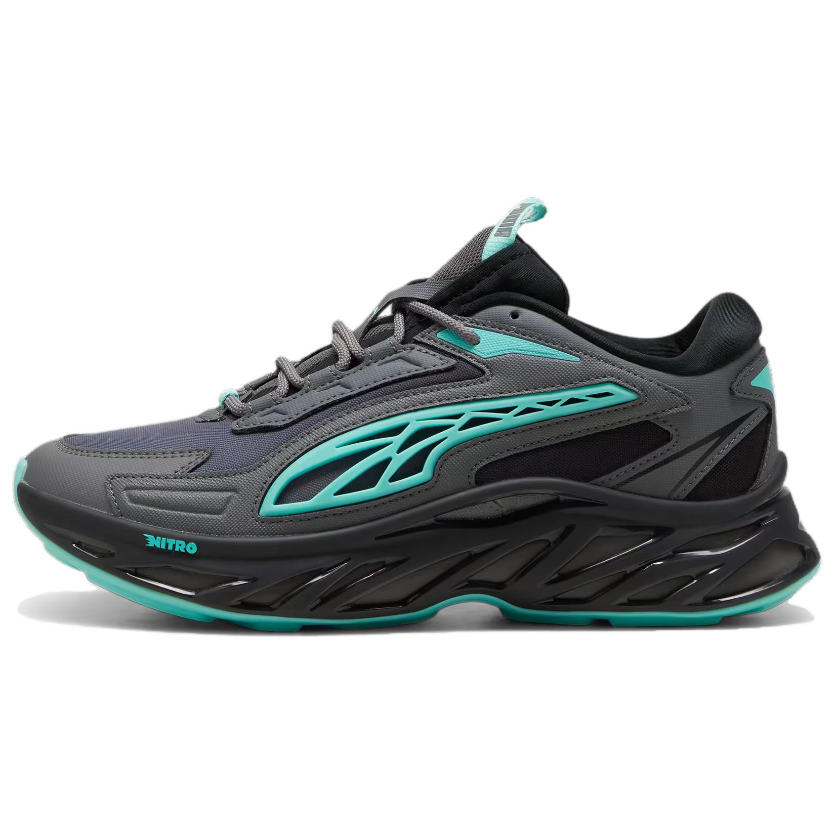 PUMA BMW M Motorsport Slip Resistant And Breathable Support Low top Running Shoes Unisex Black